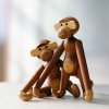 Kay Bojesen MONKEY Małpka 20 cm Drewno Tekowe